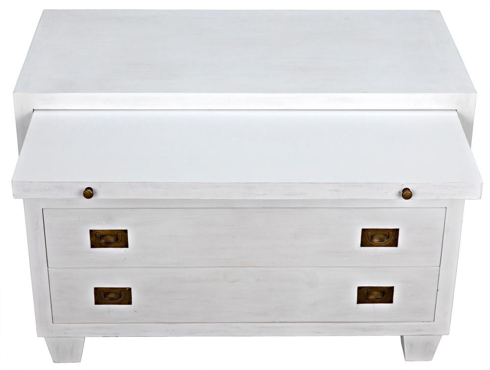 Noir 2-Drawer Side Table