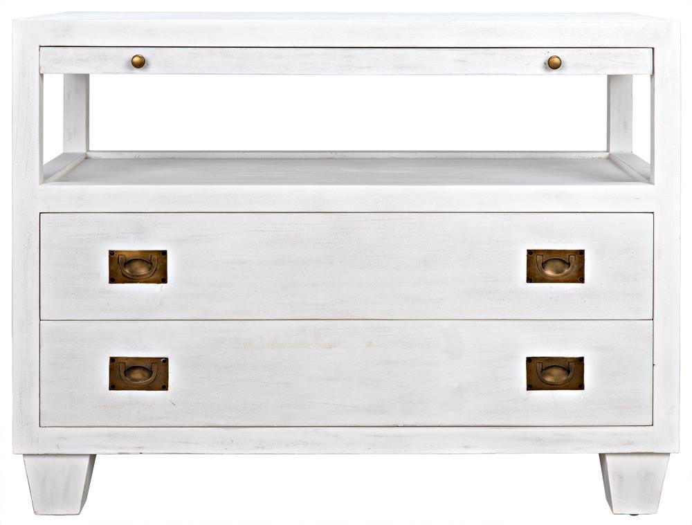 Noir 2-Drawer Side Table