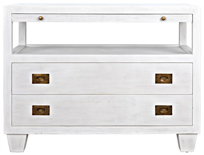 Noir 2-Drawer Side Table