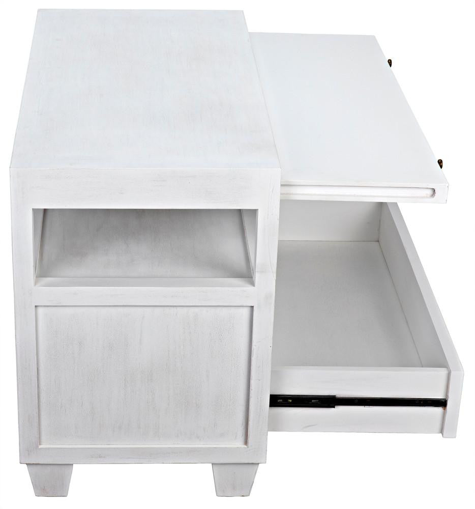 Noir 2-Drawer Side Table