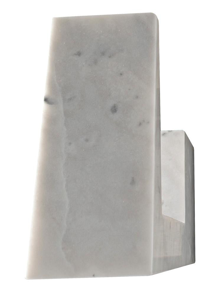 Noir Aero Side Table, White Marble, 30"H (GTAB978W YUU6013MRC)
