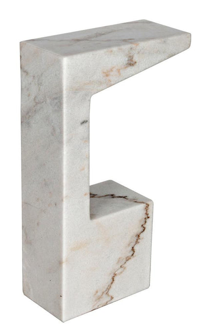 Noir Aero Side Table White