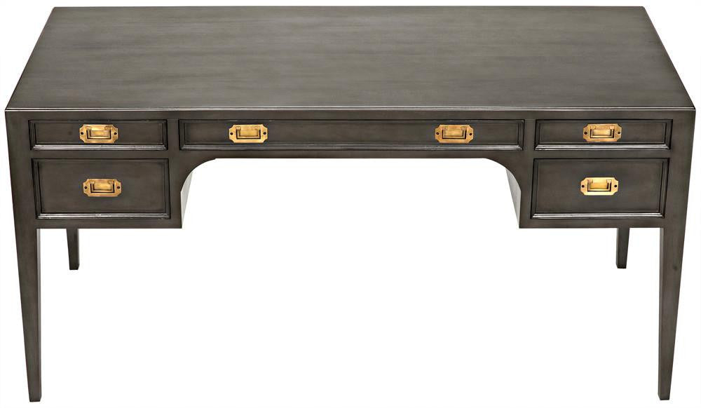 Noir Africa Desk, Pale, 60"W (GDES174P YUU6013EYE)