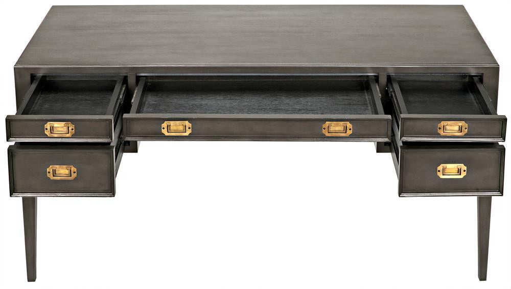Noir Africa Desk, Pale, 60"W (GDES174P YUU6013EYE)