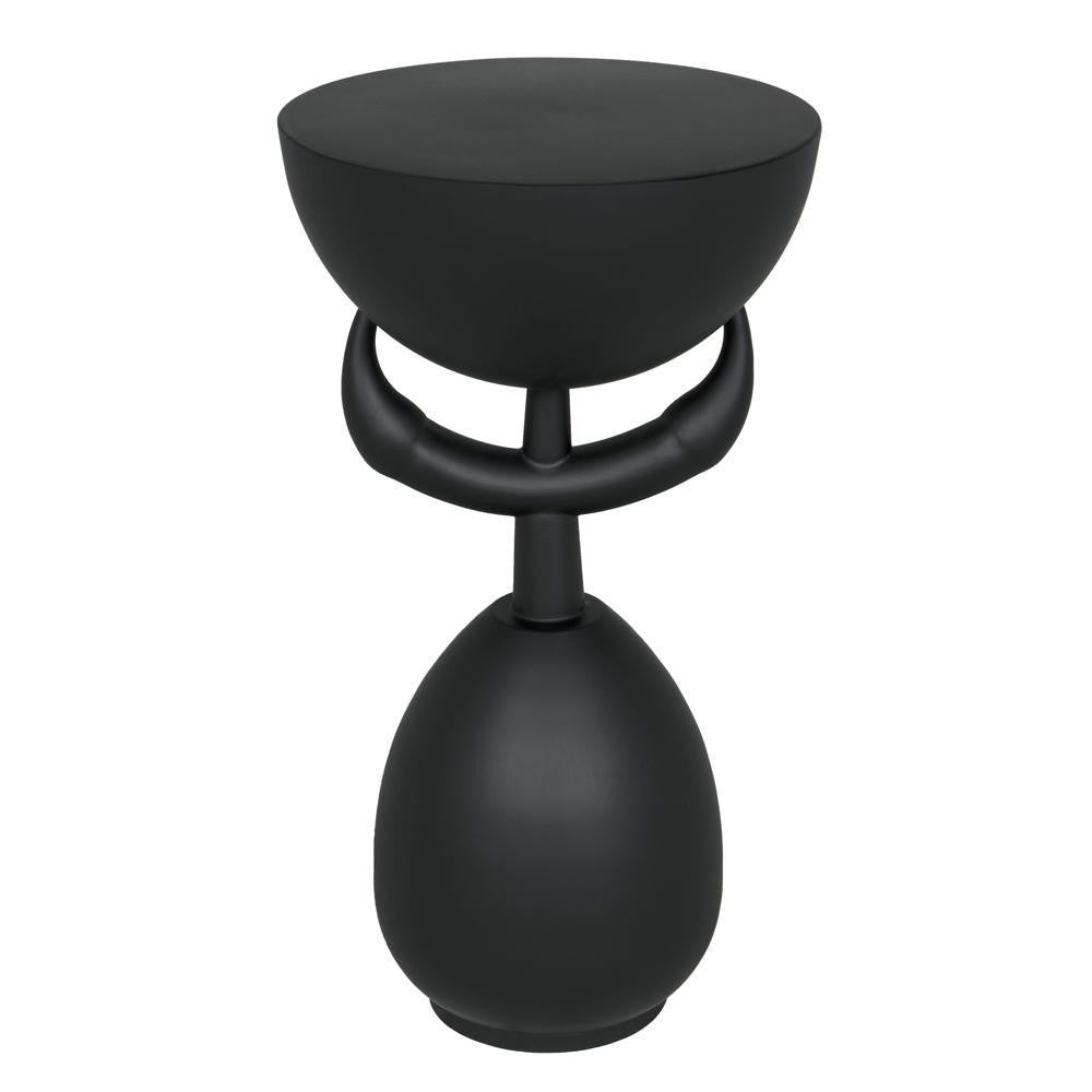 Noir Africa Side Table Matte Black