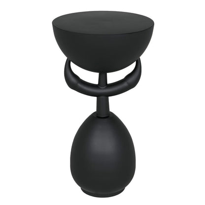 Noir Africa Side Table Matte Black