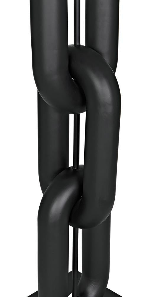 Noir Alcatraz Lamp W/Shade Noir LAMP794SH