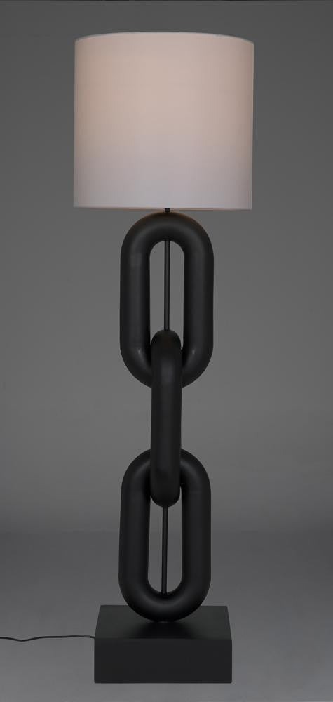 Noir Alcatraz Lamp W/Shade Noir LAMP794SH