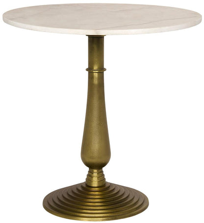 Noir Alida Side Table Antique Brass