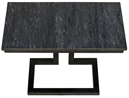 Noir Alonzo Side Table, Matte Black, 23"H (GTAB359-ML YUU6013MRJ)