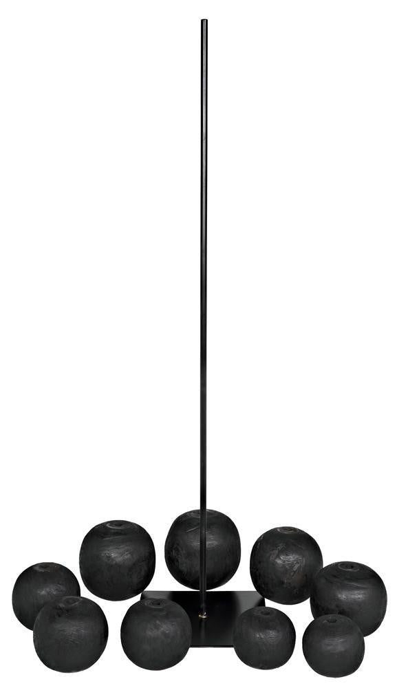 Noir Alpha Sculpture Burnt Black