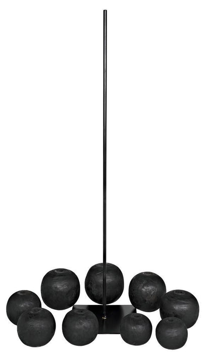 Noir Alpha Sculpture Burnt Black