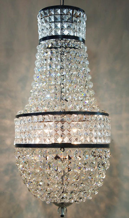 Noir Anna Chandelier Matte Black