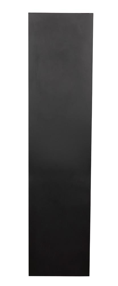 Noir Aqueduct Bookcase, Black Metal, 59"H (GBCS240MTB-A YUU6013LRR)