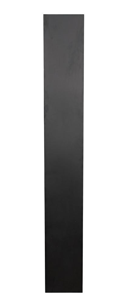 Noir Aqueduct Bookcase, Black Metal, 72"H (GBCS240MTB-C YUU6013LRU)