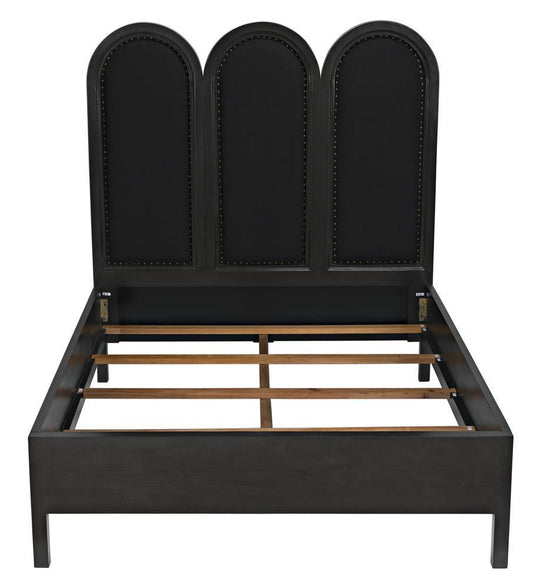 Noir Arch Bed, Queen
