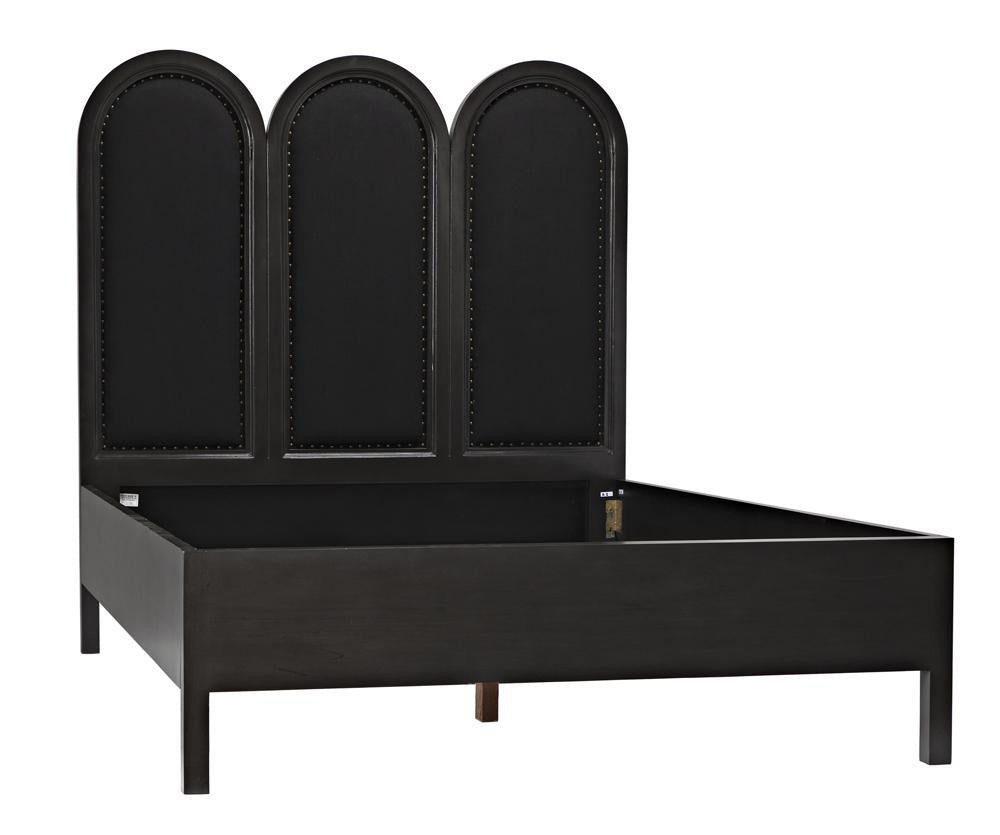 Noir Arch Bed, Queen