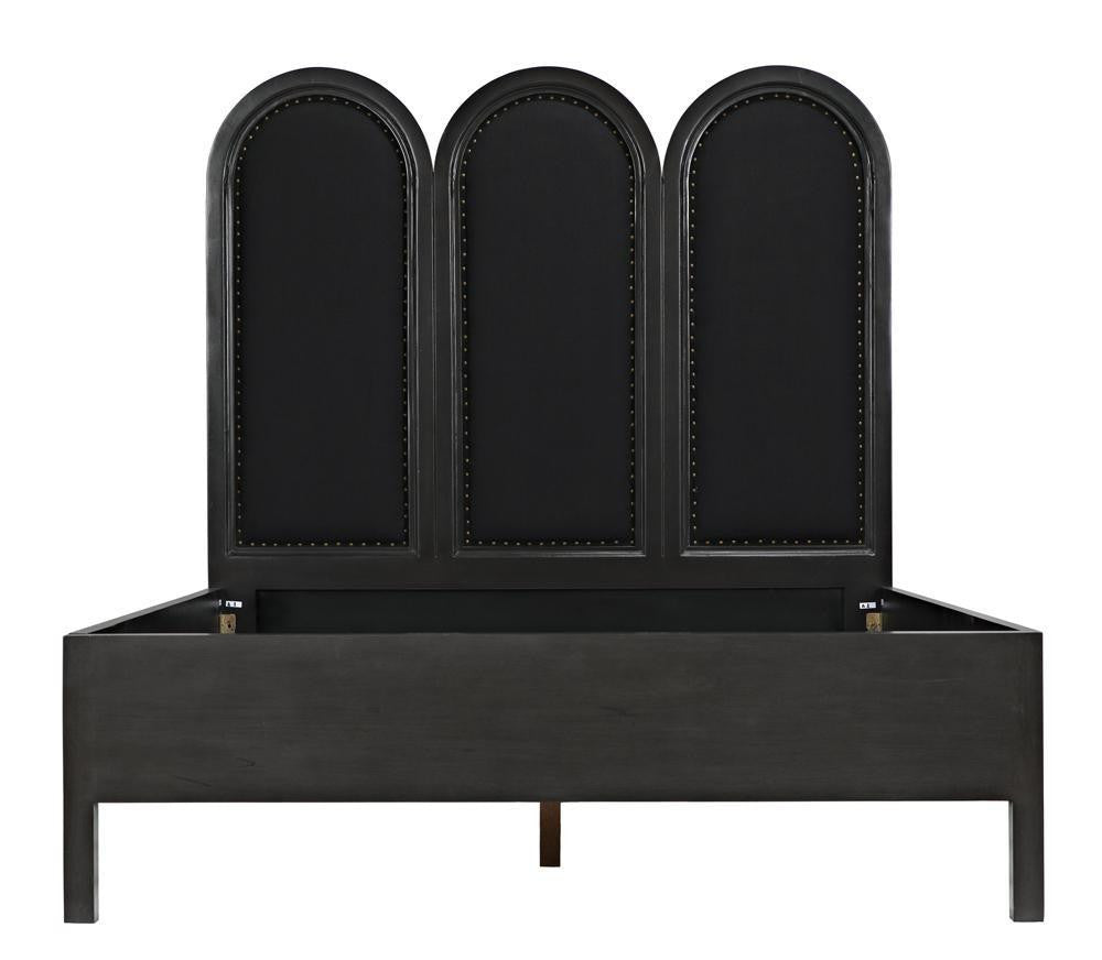 Noir Arch Bed, Queen