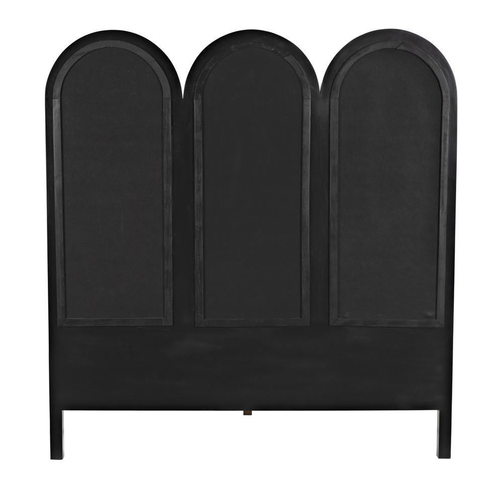 Noir Arch Bed, Queen