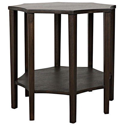 Noir Ariana Side Table, Ebony Walnut, 28"H (GTAB335EB YUU6013MRV)