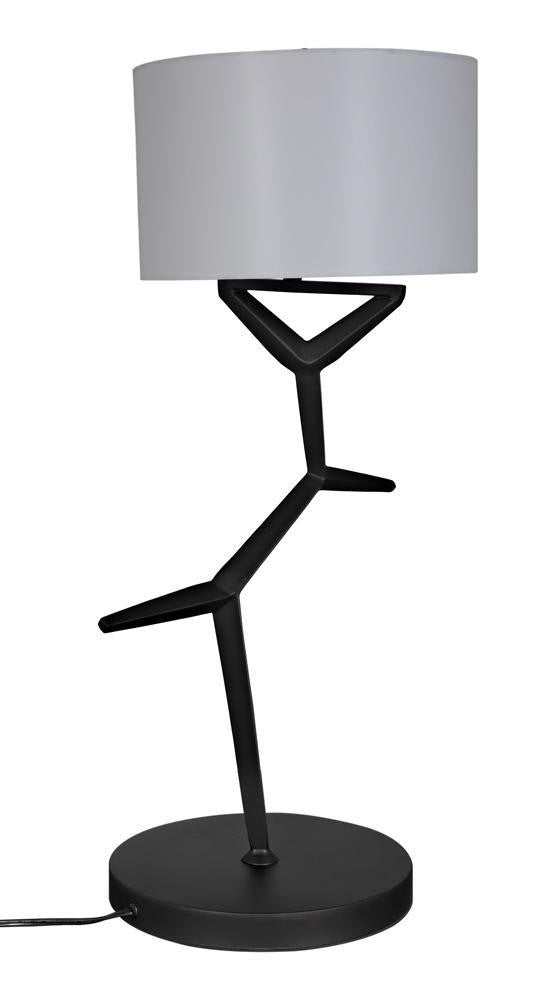 Noir Arizona Lamp With Shade