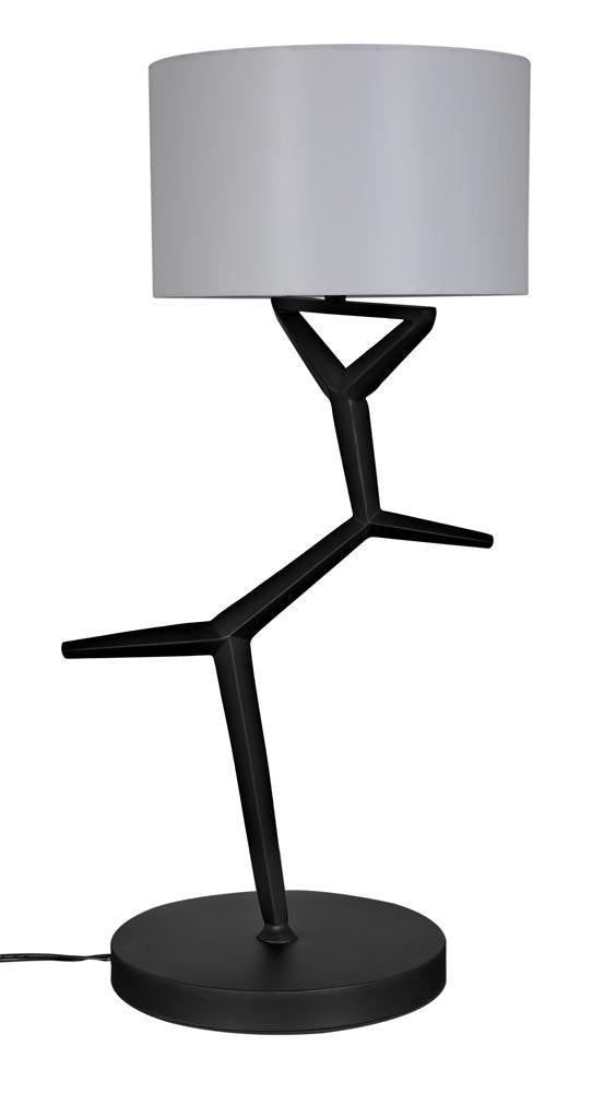 Noir Arizona Lamp With Shade
