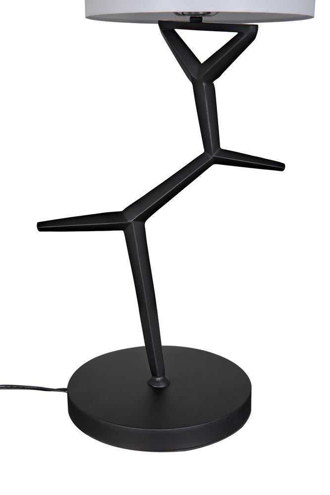 Noir Arizona Lamp With Shade