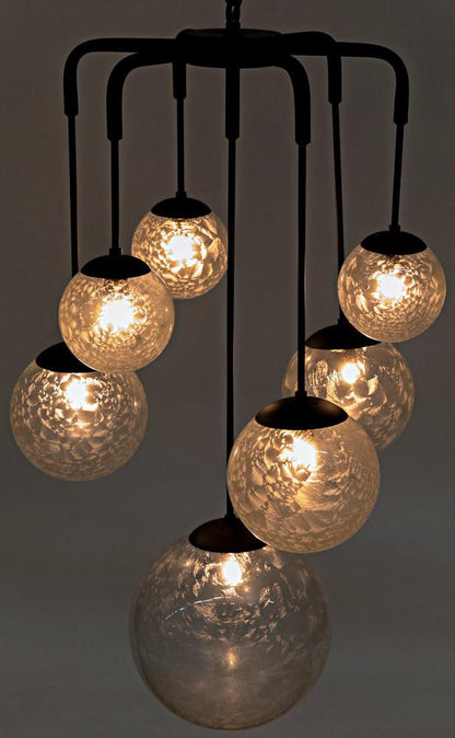 Noir Artemis Chandelier
