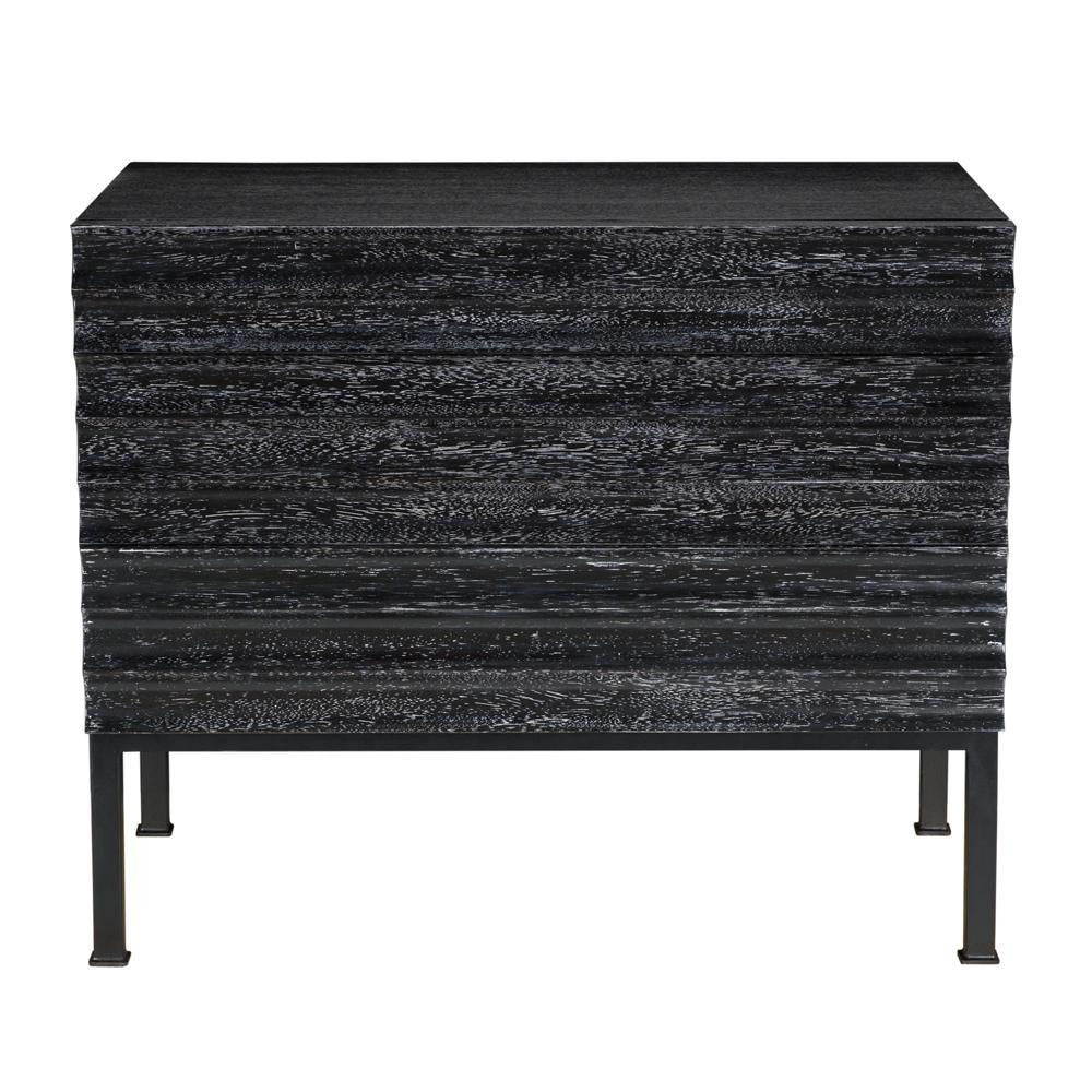 Noir Arturo Console Black Walnut