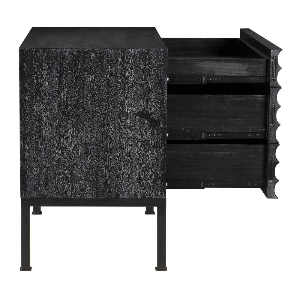Noir Arturo Console Black Walnut