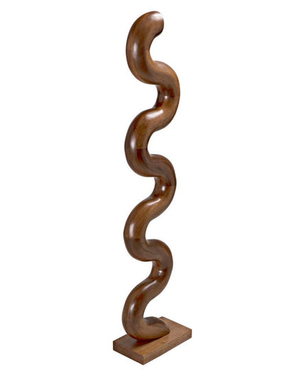 Noir Asclepius Sculpture