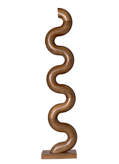 Noir Asclepius Sculpture