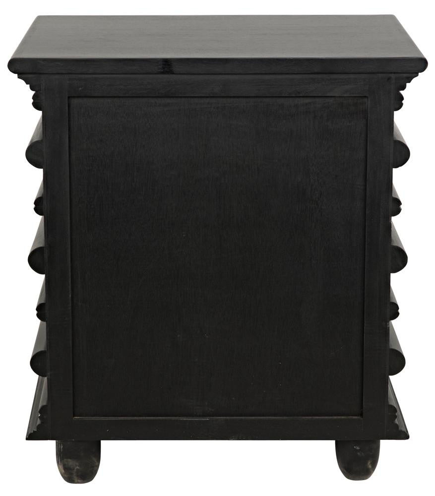 Noir Ascona Side Table GTAB277HB