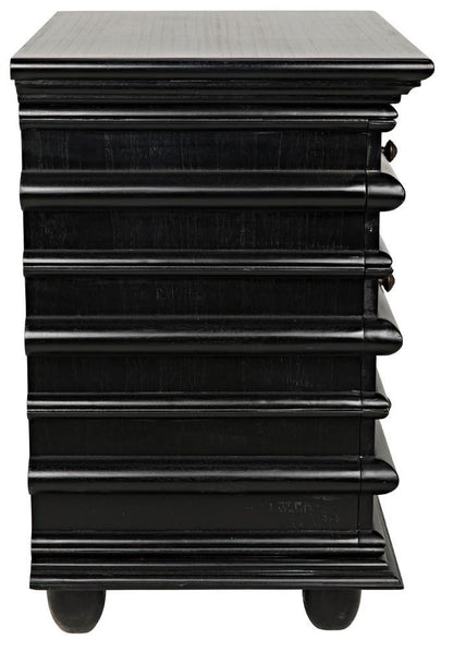 Noir Ascona Side Table GTAB277HB