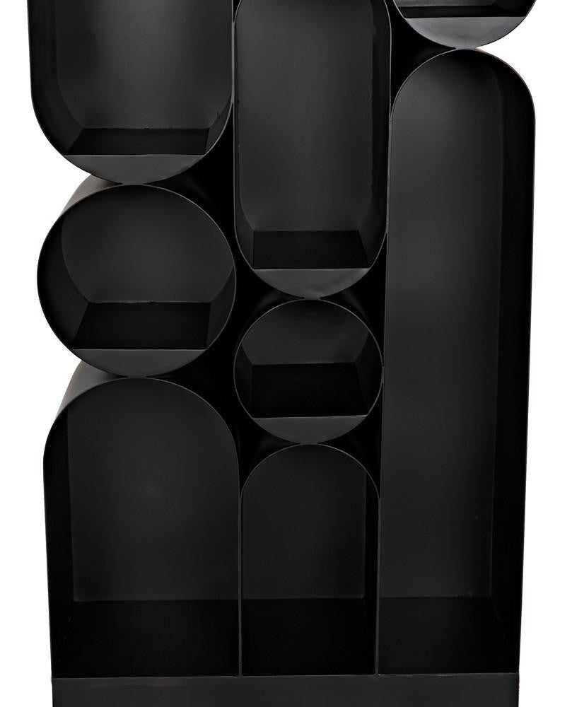 Noir Atomic Bookcase