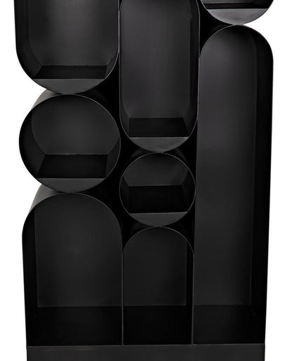 Noir Atomic Bookcase