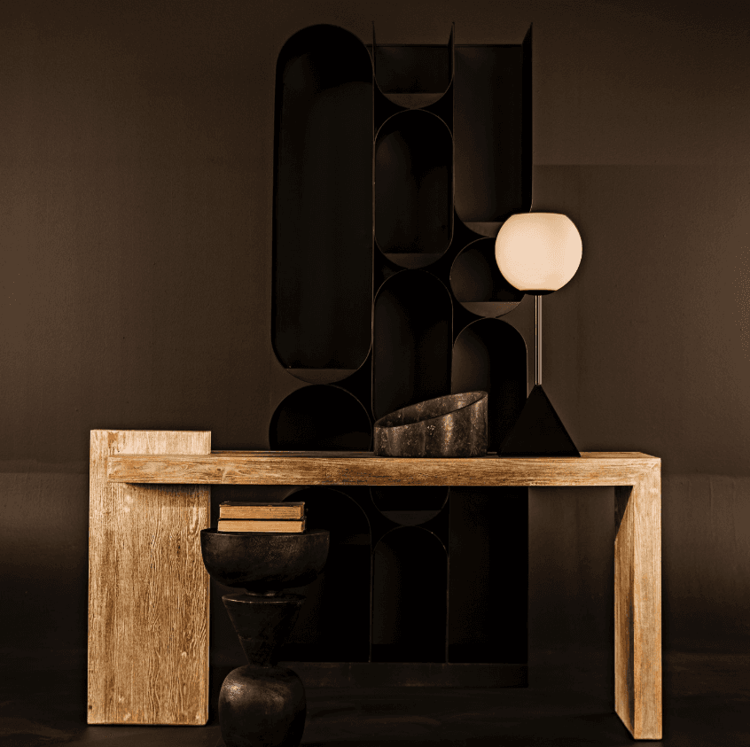 Noir Atomic Bookcase