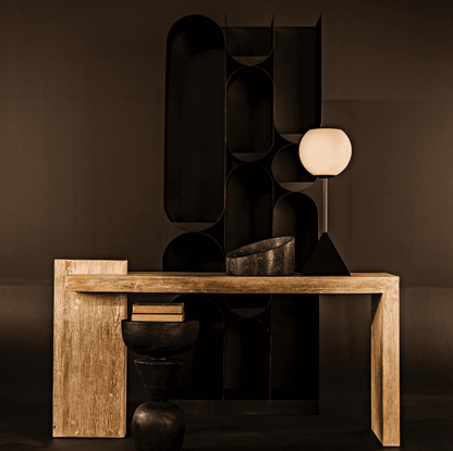 Noir Atomic Bookcase