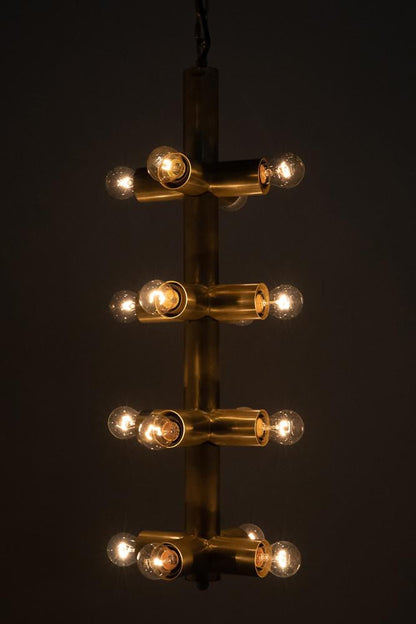Noir Axe Chandelier