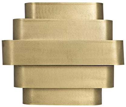 Noir Baas Wall Sconce, 1-Light, Antique Brass, 11.5"W (LAMP664MB YUU6013FYT)
