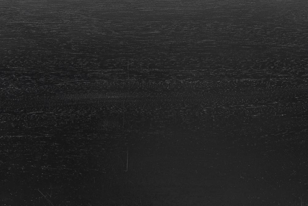 Noir Bachelor Bed, Eastern King, Hand Rubbed Black