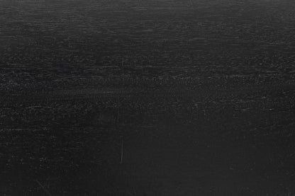 Noir Bachelor Bed, Eastern King, Hand Rubbed Black