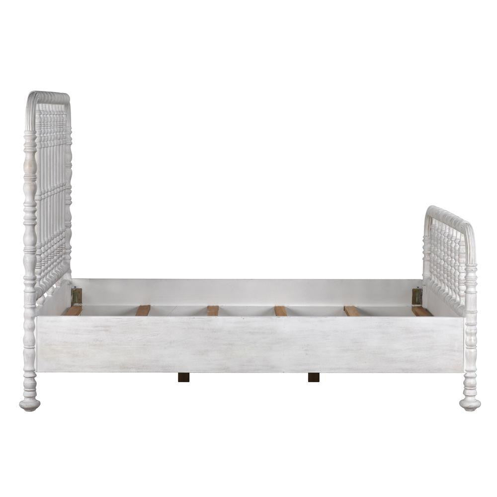 Noir Bachelor Bed, Queen, White Wash