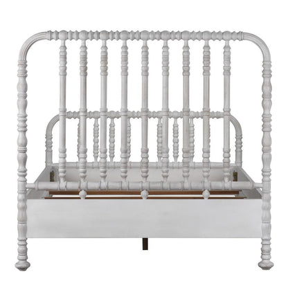 Noir Bachelor Bed, Queen, White Wash