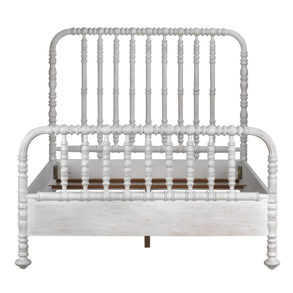 Noir Bachelor Bed, Queen, White Wash