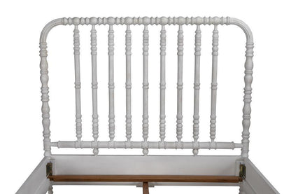 Noir Bachelor Bed, Queen, White Wash