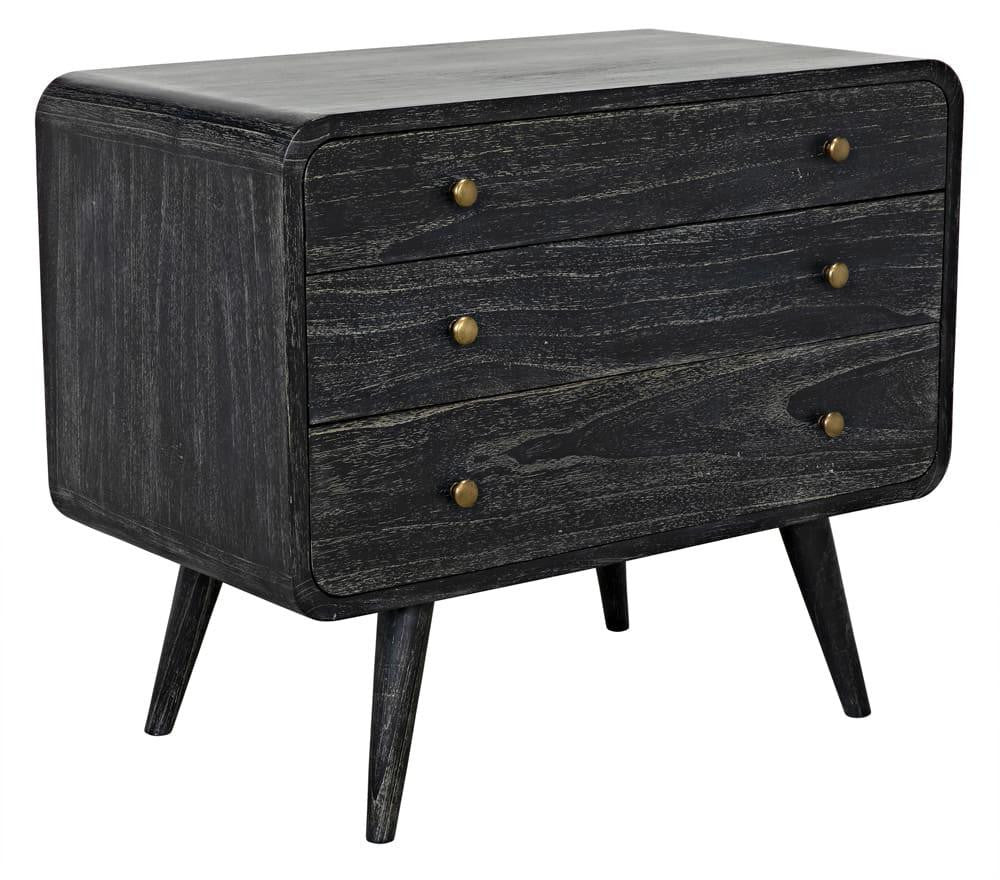 Noir Bart Chest Cinder Black