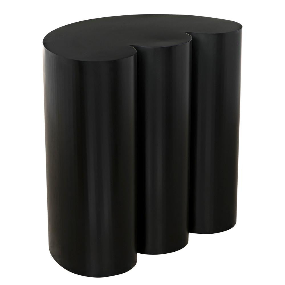 Noir Bast Side Table Matte Black
