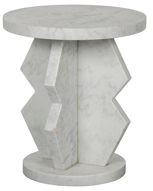 Noir Belasco Side Table Natural