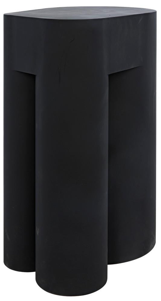 Noir Blair Side Table Matte Black